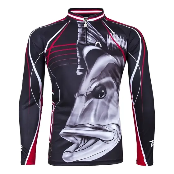 Camiseta Pesca King Proteção Solar Uv 50+ Viking 09 Tucunaré
