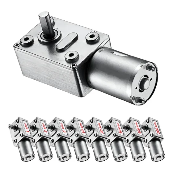 Motor 12v Dc Com Caixa Redução Reversível Temos Todos Rpm Escolha 3 Rpm 6 Rpm 10rpm 20rpm 40rpm 62rpm 100rpm 150rpm