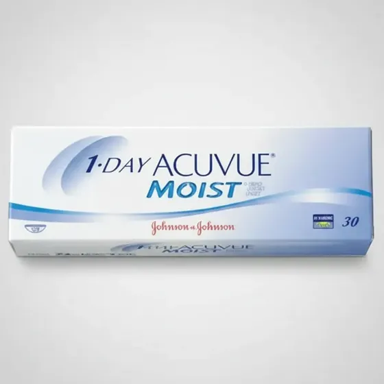 Lente Contato Acuvue 1 Day Moist Diaria