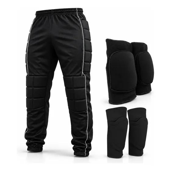 Kit Goleiro Calça Orca + Joelheira E Cotoveleira Topper