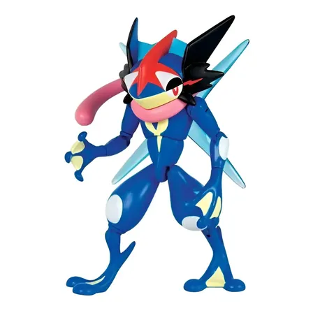 Boneco Articulado Ash Greninja Hero Series Takara Tomy Pokémon