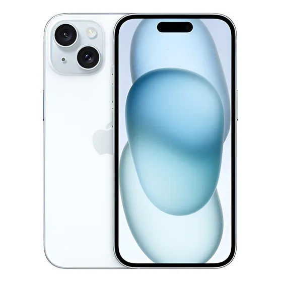 Apple iPhone 15 (256 GB) - Azul - Distribuidor Autorizado