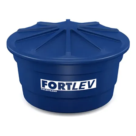 Caixa D'água Fortlev Vertical Polietileno 500 Litros Azul