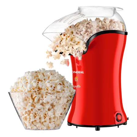 Pipoqueira Popflix Pp-03 1200w Vermelha Mondial Vermelho 220v