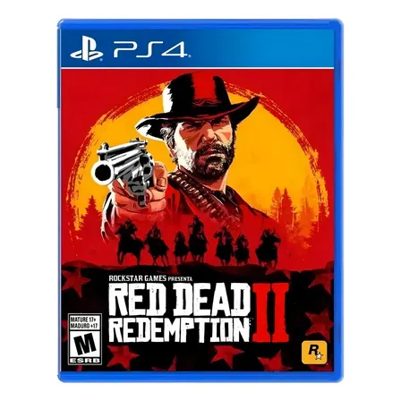 Red Dead Redemption 2 - Ps4 Mídia Física lacrado