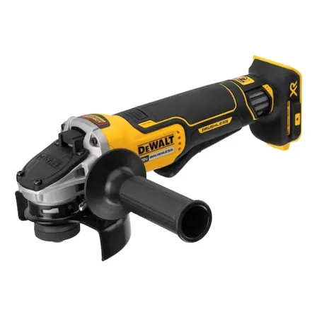 Esmerilhadeira Dewalt Angular Dcg413b 20v Brushless 4-1/2 A 5 Pol Sem Bateria Amarelo 50hz/ 60hz
