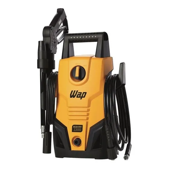 Lavadora De Alta Pressão Wap Ecofit 2200 Com 1500psi Amarelo 220v 60 Hz Amarelo 220v 60 Hz