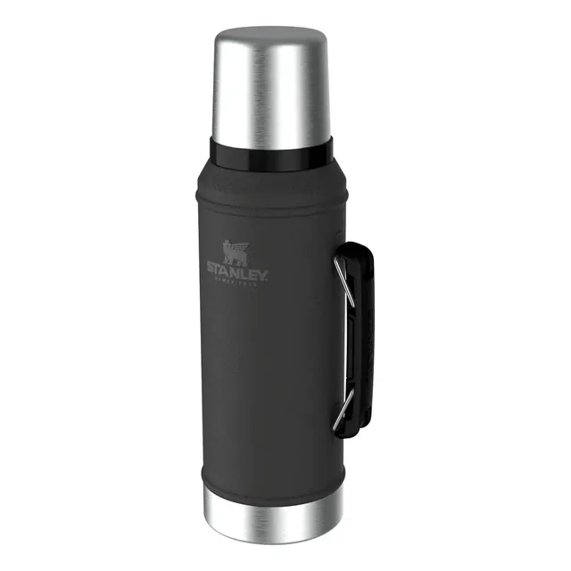 Termo Stanley Classic Matte 950ml Pretoliso Preto