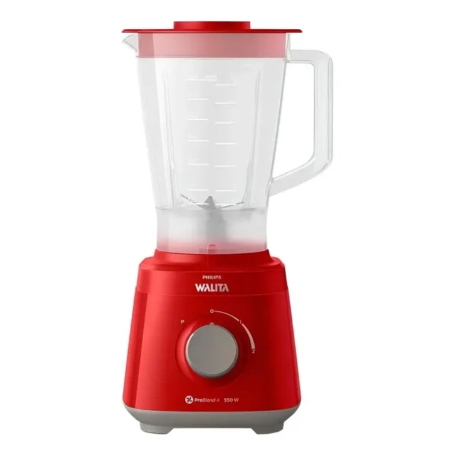 Liquidificador Daily Ri2110 Philips Walita 550w Vermelho