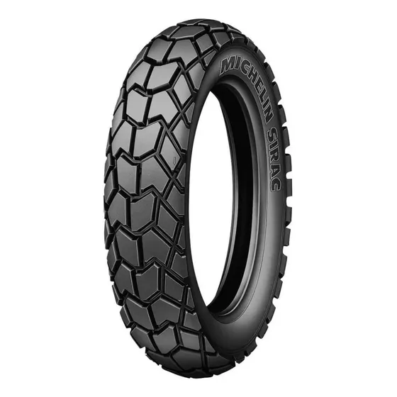 Pneu Traseira Para Moto Michelin Sirac Com Câmara De 110/90-17 P 60 X 1 Unidade