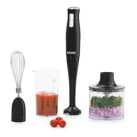 Mixer Arno Turbomix Pro 3 Em 1 Cor Preto 220v