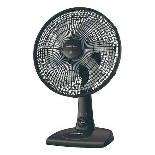 Ventilador De Mesa E Parede Mondial 30cm Nv-15-6p-fb 30 Cm N/a N/a Plástico 6 Preto 220v