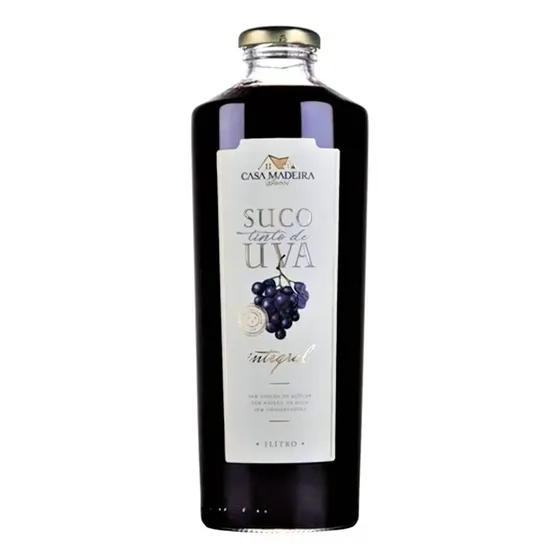 Suco De Uva Tinto Integral - Casa Madeira - 1L