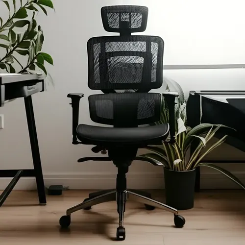 Cadeira Gamer DT3 Helora Escritório Ergonômica Preta com Encosto Reclinável