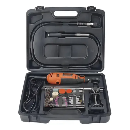 Micro Retifica 180w C/ 113 Peças Rt18k Black Decker 220v 180 W