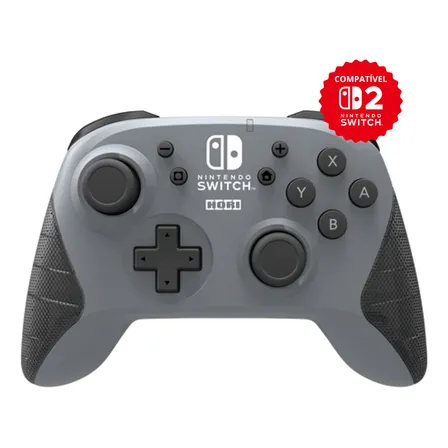Controle Hori Horipad Wireless Para Nintendo Switch (Gray)