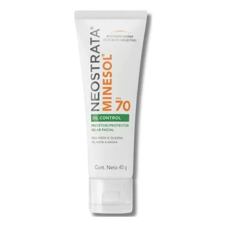 Protetor Solar Fps70 Minesol Oil Control 40g Neostrata
