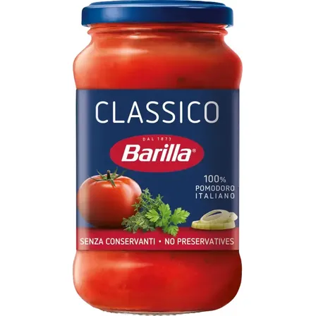 Molho De Tomate Clássico Sem Glúten 400 G Barilla