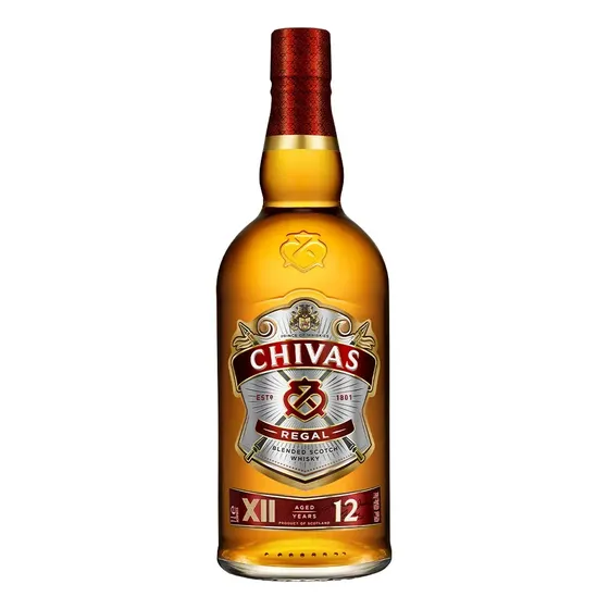 Whisky Escocês 12 Anos 1 Litro Chivas Regal