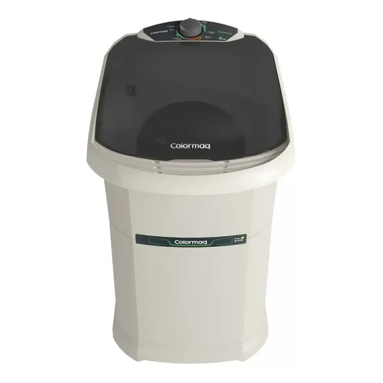 Tanquinho Colormaq Lavadora Roupas Semi-automática Lcs 6kg Cor Branco 127v