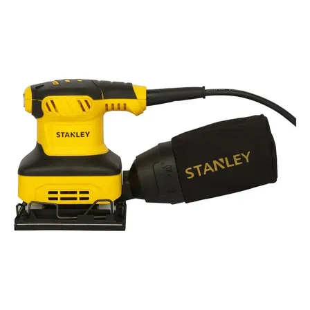 Lixadeira Orbital 1/4 Stanley Ss24 Potência De 240w 220v Amarelo 60 Hz