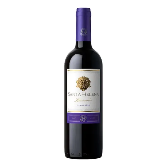 Vinho Chileno Tinto Reservado Santa Helena Carménère 750ml