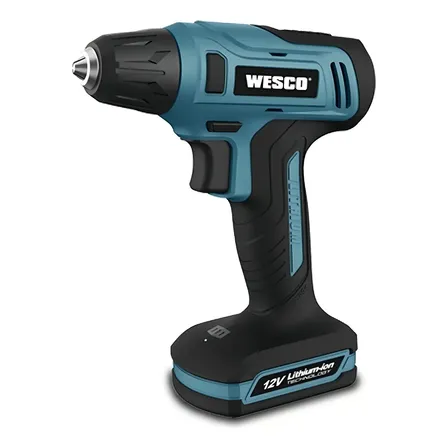 Parafusadeira E Furadeira 3/8 10mm Com Kit Ws2550k Wesco Cor Azul Frequência 60 127/220v