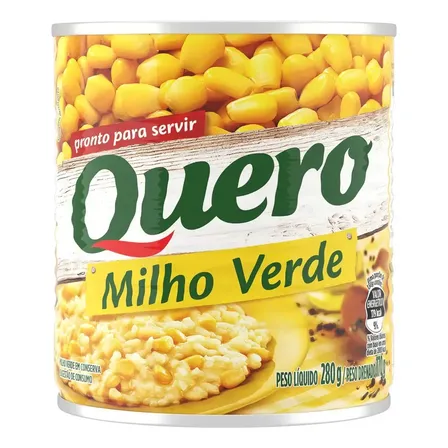 Milho Verde Em Conserva Pronto Para Servir Lata 170g Quero
