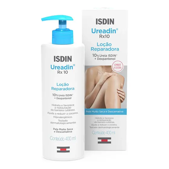 ISDIN Loção Hidratante Corporal para Pele Muito Seca Ureadin Rx10 - 400ml