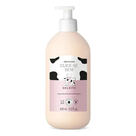 Loção Hidratante Corporal Cuide-se Bem Deleite 400ml Gourmand