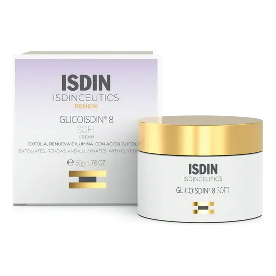 Creme Facial Ácido Glicólico Isdinceutics Glicoisdin 8 50g Todo Tipo De Pele