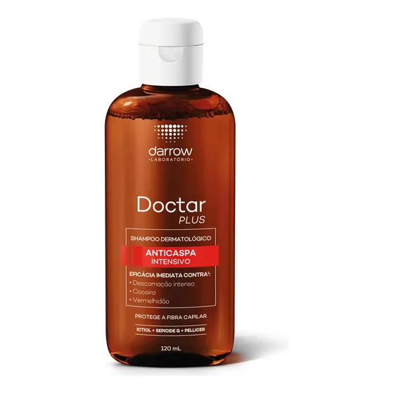 Shampoo Anticaspa Dermatológico Darrow Intensivo Doctar Plus 120ml