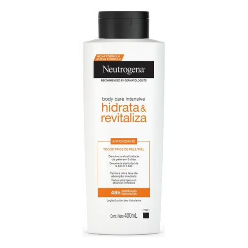 Neutrogena Body Care Hidratante Corporal Intensivo, 400ml Limão