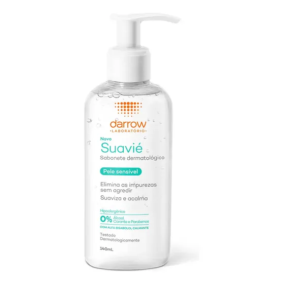 Darrow Suavié Sabonete Líquido Dermatológico para Pele Sensível 140ml