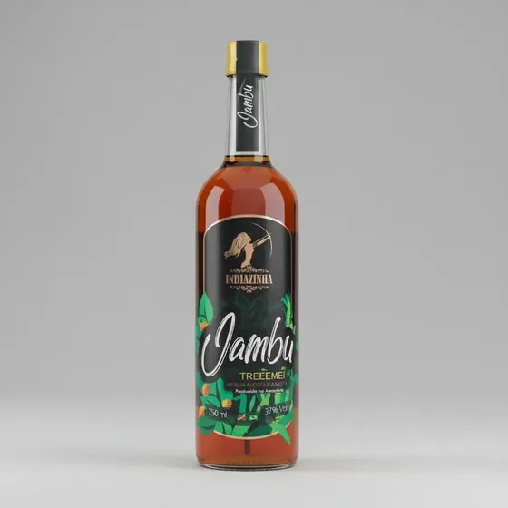 Indiazinha Cachaça Jambu 750ml