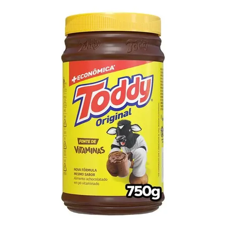 Achocolatado Em Pó Original Pote 750g Toddy