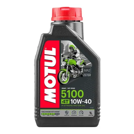 Óleo para Motor de Moto Motul 5100 4T 10W-40 1 L