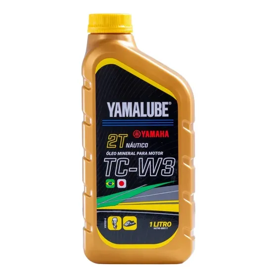 Óleo de Motor Yamaha Yamalube 2 Tempos TC-W3 para Veículos Náuticos
