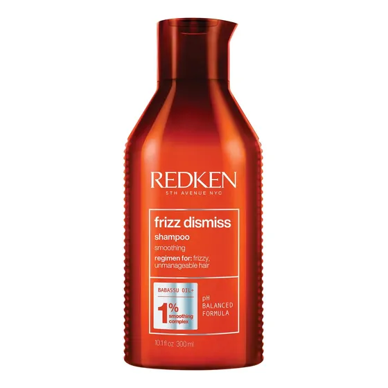 Shampoo Antifrizz Com Óleo De Babassu Frizz Dismiss Redken 300ml
