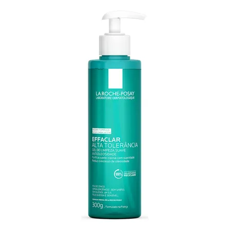 Gel De Limpeza Facial Refil Para Peles Oleosas E Sensíveis Limpeza Profunda Não Resseca Alta Tolerância Hipoalergênico Effaclar La Roche-posay 300g Sensível Dia/noite