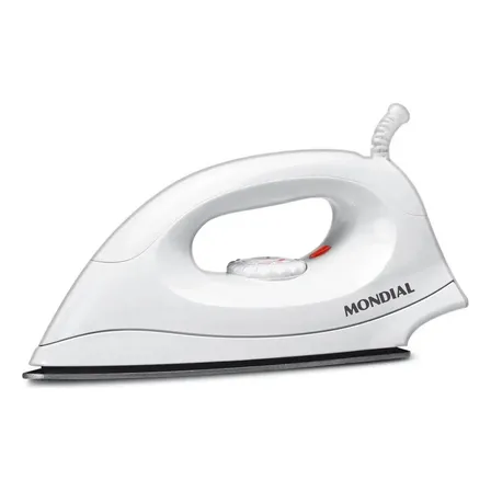 Ferro De Passar A Seco, Mondial, 1200w - Fsn-55-w Branco 127v