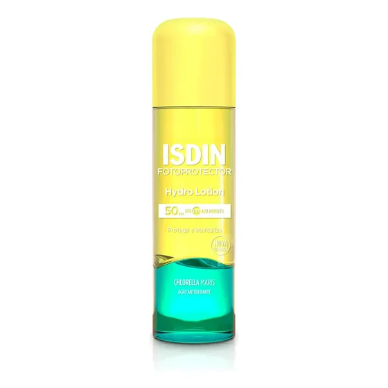 ISDIN Protetor Solar Corporal e Antioxidante HydroLotion FPS 50 - 200ml