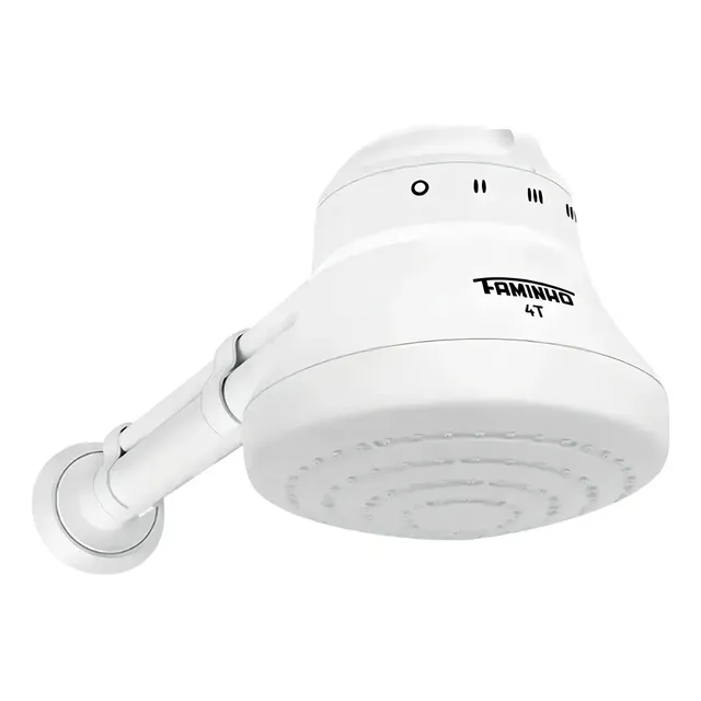 Chuveiro Elétrico Faminho 4t Branco 5400w C/cano 33 Cm 127v 5.4 Kw
