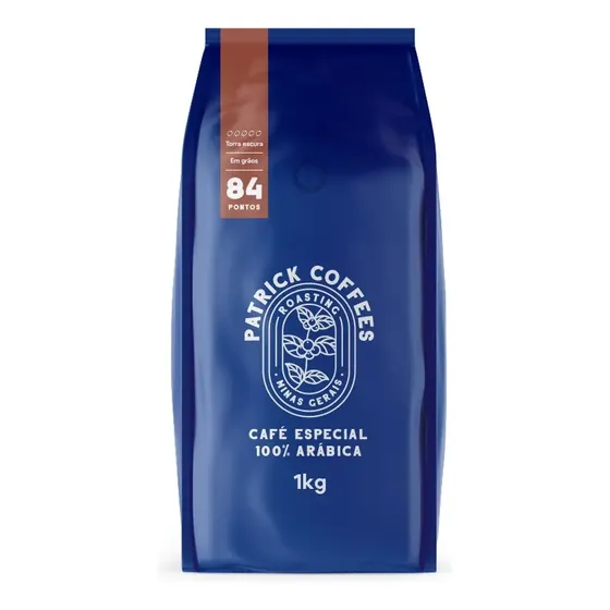 Café Especial Patrick Coffees 84 Pontos Em Grãos 1kg