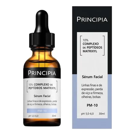 Principia Sérum Antissinais 10% Peptídeos Matrixyl.