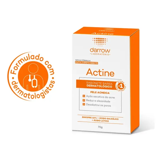 Sabonete Dermatológico Em Barra Darrow Actine Skin Care 70g