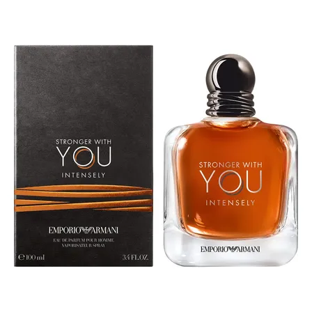 Armani Beauty Perfume Masculino Stronger With You Intensely Eau De Parfum 100ml