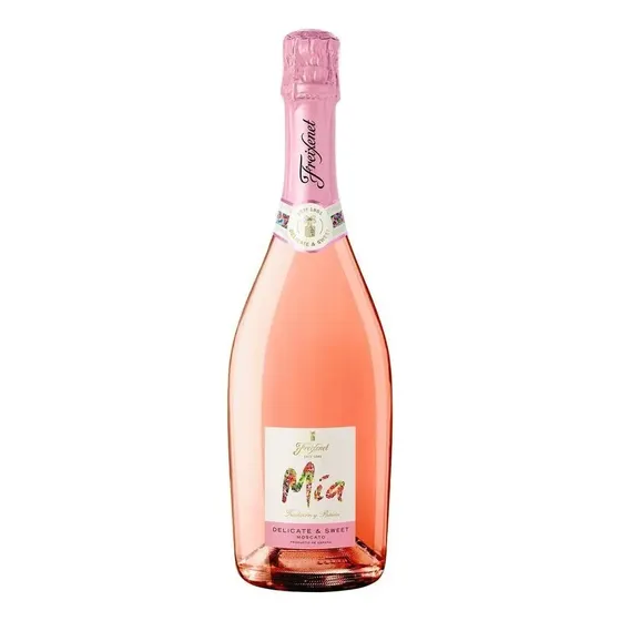 Espumante Espanhol Rosé Doce Freixenet Mía Moscato Sant Sadurní d'Anoia Garrafa 750ml