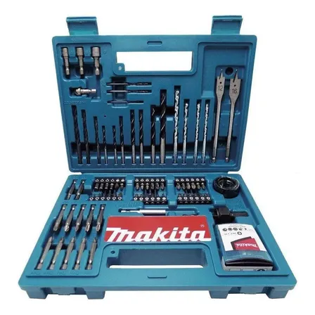 Jogo Brocas Pontas E Bits 100 Pecas Makita B-54879