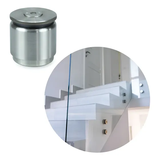 Prolongador Botton Inox 304 Escadas, Guarda Corpo. Sacada